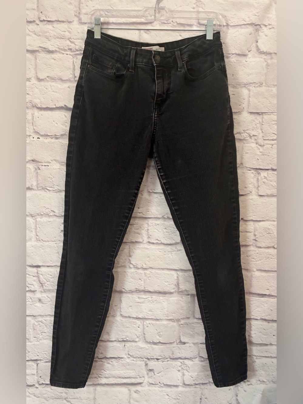 Levi’s Black Women's Stretch Mid Rise Skinny Jeans - Size 6